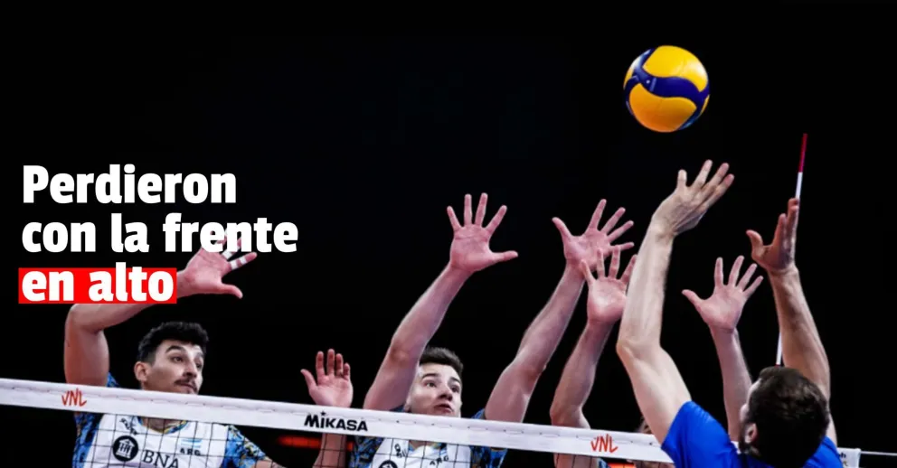 VNL: Argentina no pudo y cayó ante Rusia