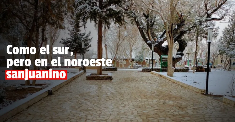 Las postales que dejó la nevada en Iglesia
