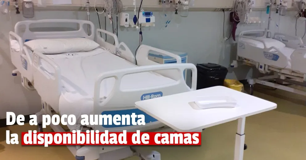 La ocupación de camas UTI ascendió a 84,5%