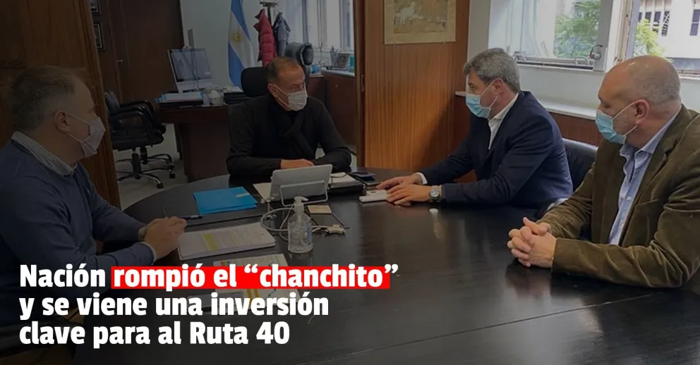Uñac cerró un acuerdo con Nación para avanzar con la Ruta 40