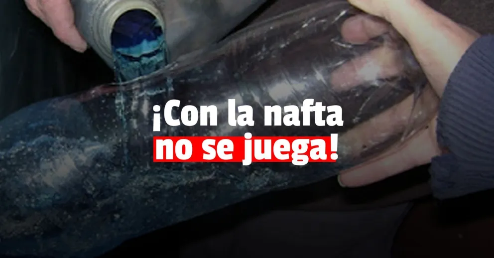 Dos niños terminaron intoxicados tras aspirar nafta