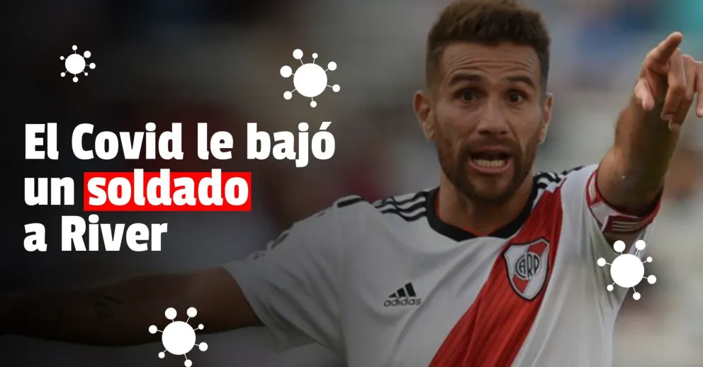 Ponzio tiene una miocarditis por el Covid y no pudo sumarse a la pretemporada de River