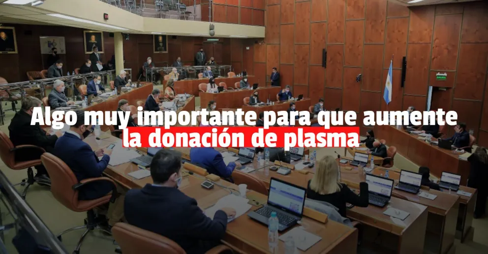 Se aprobó la promoción de donación de plasma para pacientes con COVID-19