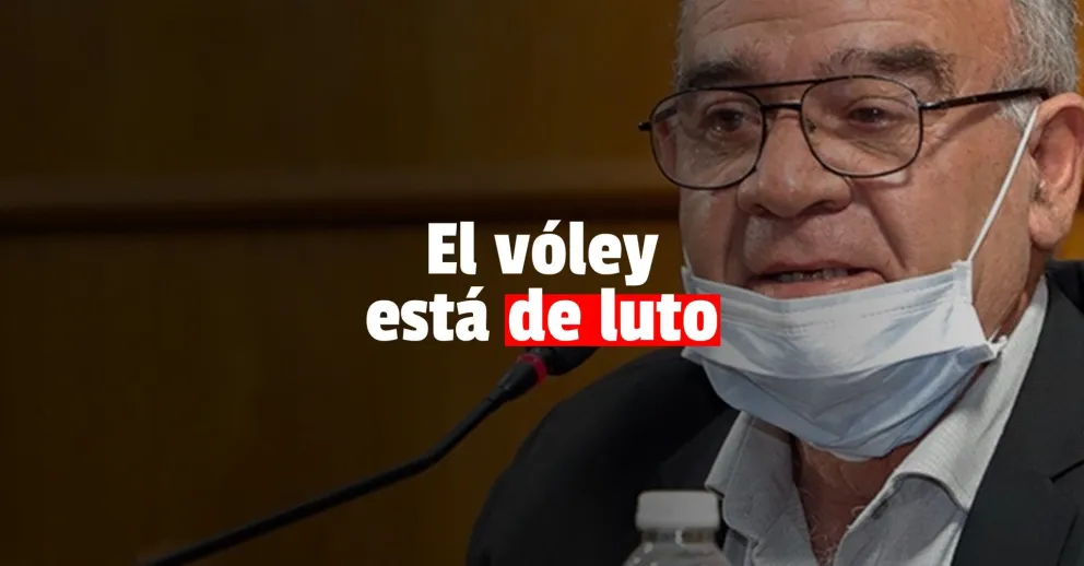 Falleció un reconocido dirigente de vóley sanjuanino