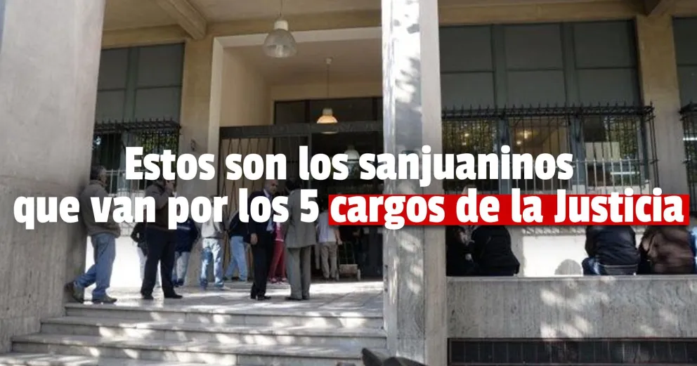 Conocé a los candidatos a ocupar cargos en la Justicia