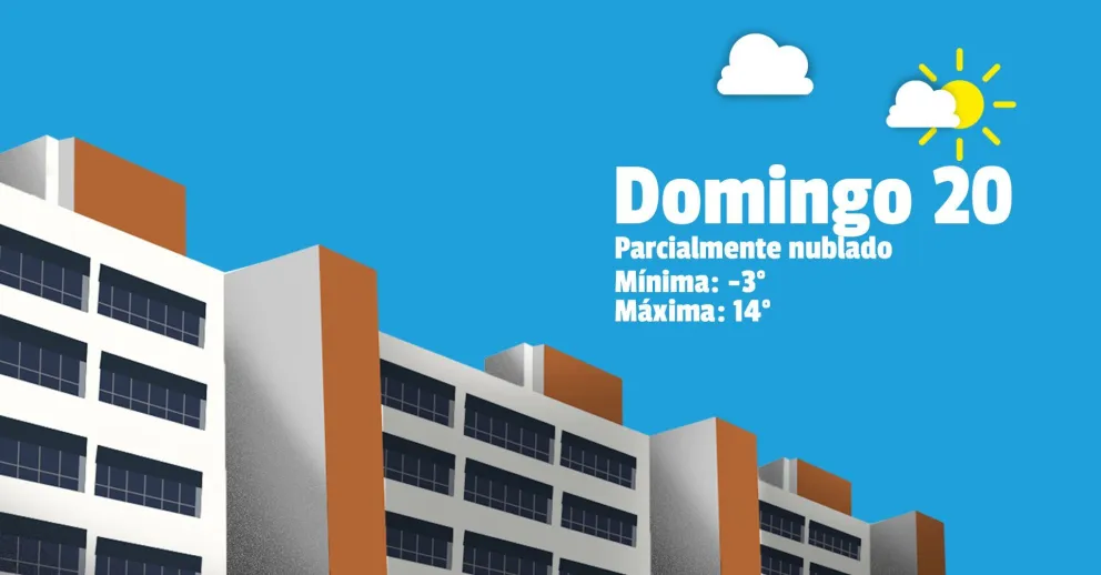 Domingo con mínimas bajo cero durante la mañana