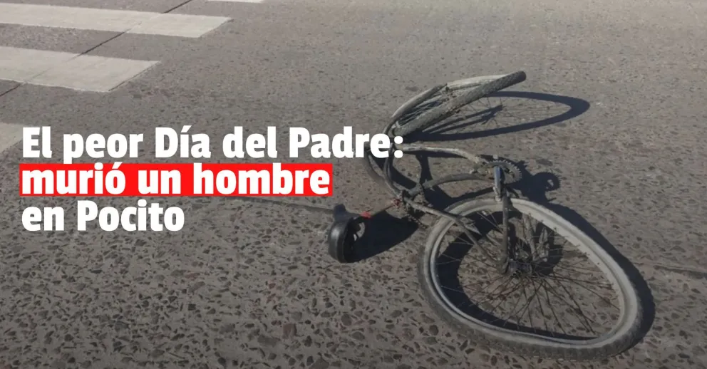Murió un ciclista en Pocito: investigan un camión que intervino