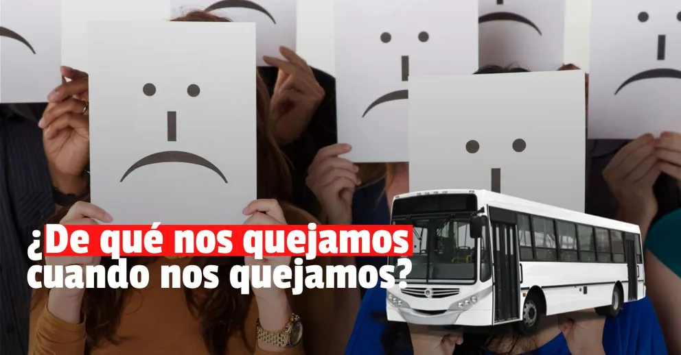 Botón de sugerencias: la mayoría lo usa para denunciar el exceso de pasajeros en las unidades