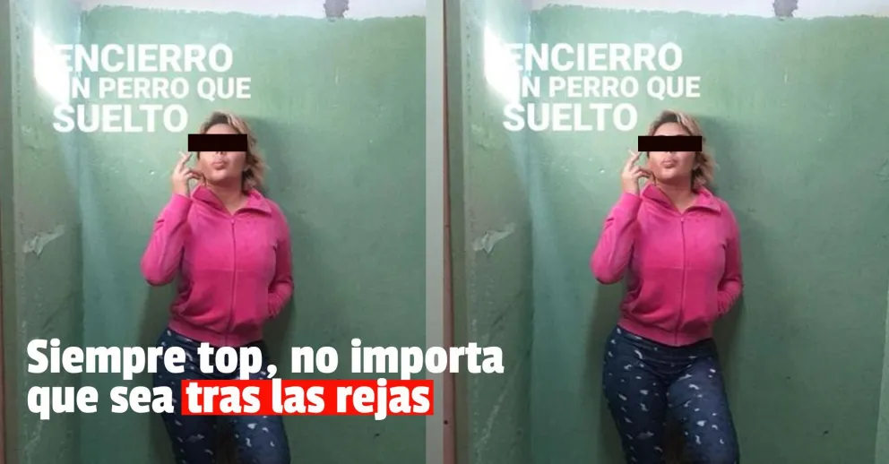 Menor prostituida: la tía sube fotos a Instagram desde el penal