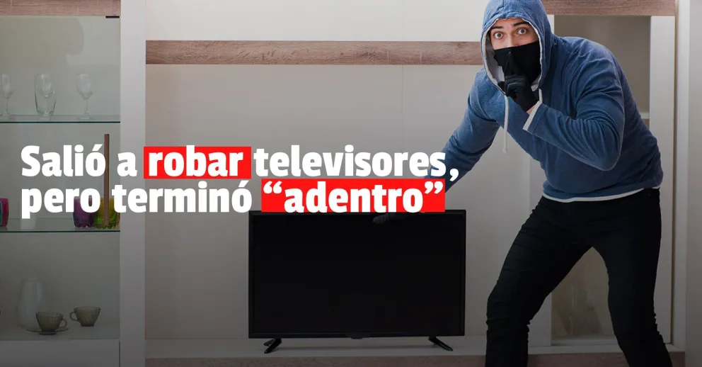 Robó dos casas en la misma noche, pero lo capturaron
