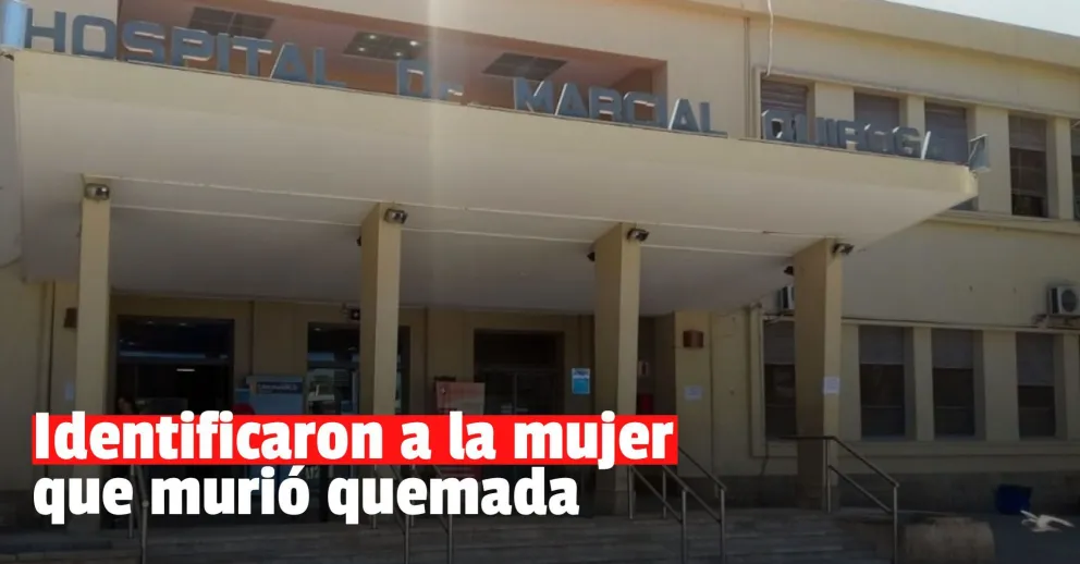 Se conoció la identidad de la mujer que murió quemada: le harán una autopsia