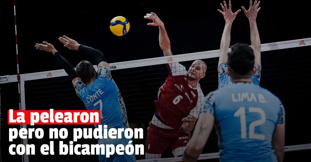 Argentina no pudo con Polonia en el inicio del último weekend