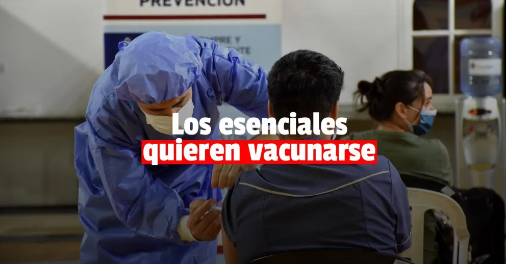 Ya son 32 mil personas las que se anotaron del nuevo grupo de vacunación