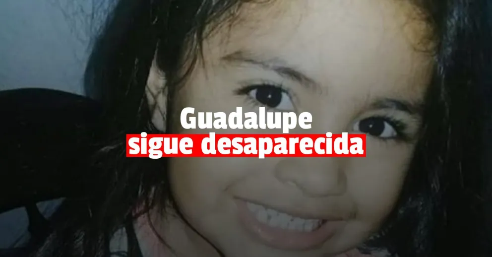 Continúa la búsqueda de Guadalupe: investigan la pista de un auto negro que circulaba por la zona