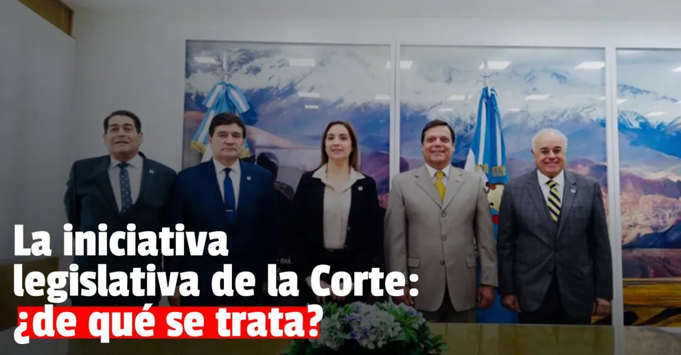 La Corte de Justicia elaboró tres proyectos de ley que presentará en Diputados