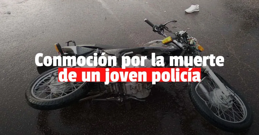 Chimbas: falleció un policía de 26 años tras caer de su moto