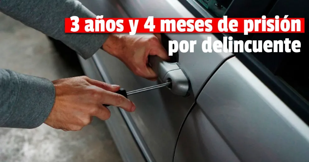 Los vecinos lo atraparon cuando robaba un auto y lo mandaron al penal