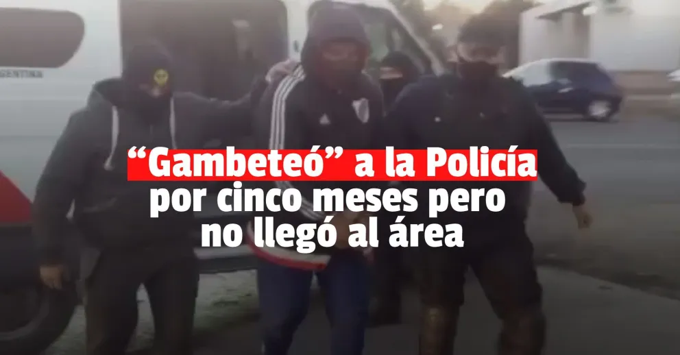 Detuvieron a un ladrón que estuvo más de cinco meses prófugo