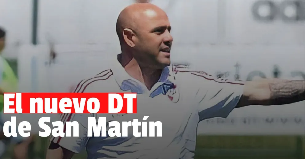 San Martín ya tiene nuevo DT: Luis Facundo "Luigi" Villalba