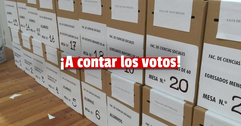 Elecciones en la UNSJ: cerraron los comicios y a las 21 estarán los primeros resultados