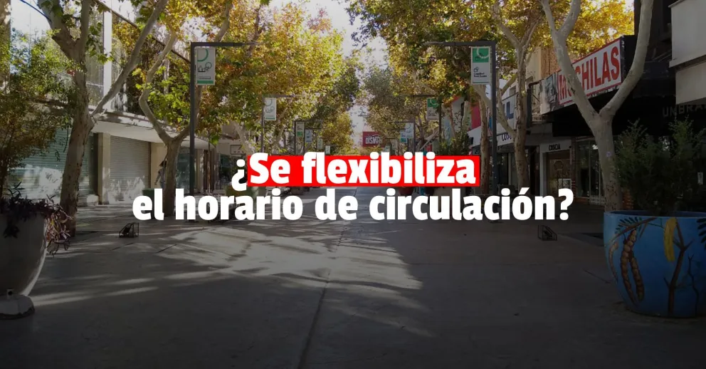 A partir de este sábado habrá modificación en los horarios de circulación