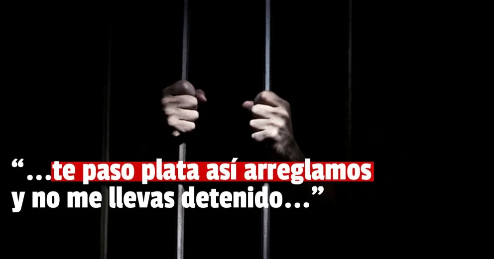 Condenaron a un sujeto que violó una restricción de acercamiento e intentó sobornar a los policías