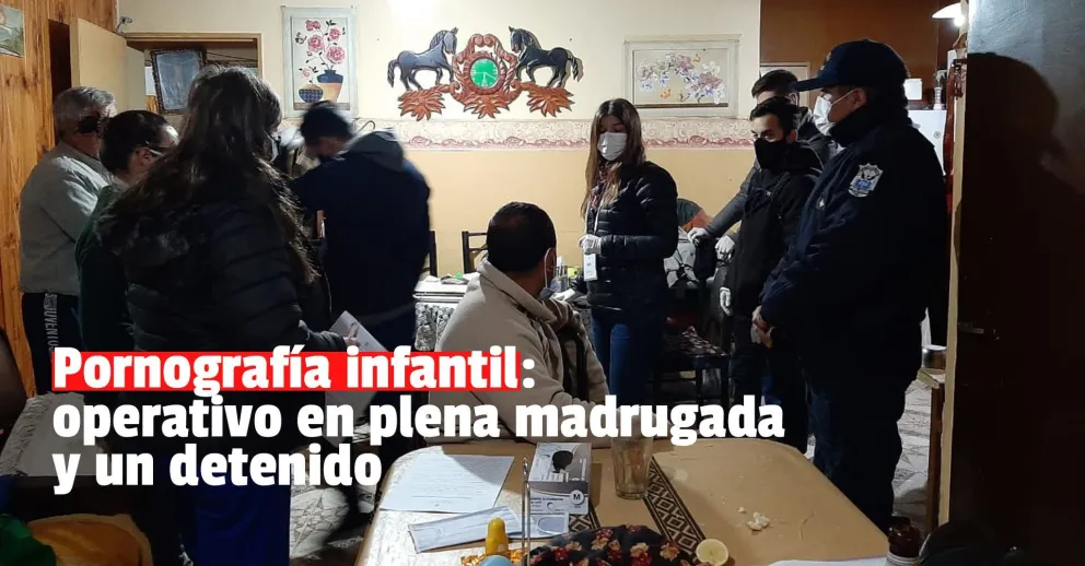 Tras un allanamiento detuvieron a un hombre investigado por distribuir pornografía infantil