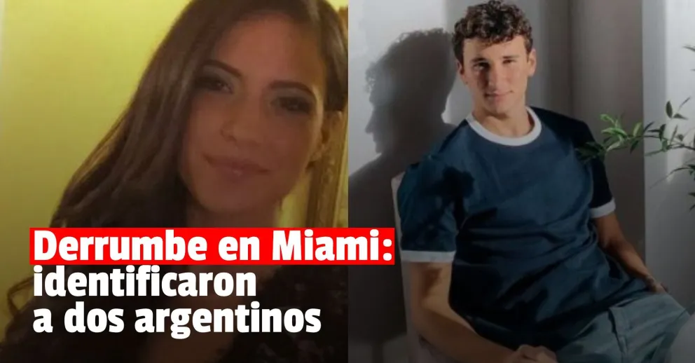 Derrumbe en Miami: Identificaron a otros dos argentinos desaparecidos