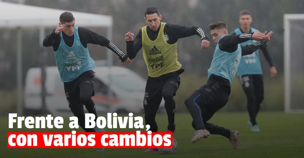 Scaloni piensa en una gran rotación de plantel para enfrentar a Bolivia