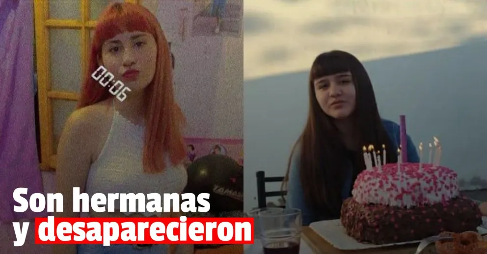 Dos hermanas desaparecieron en Chimbas y la familia las busca desesperadamente