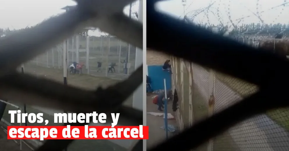 Video: con ametralladoras y apoyo desde el exterior escaparon ocho presos