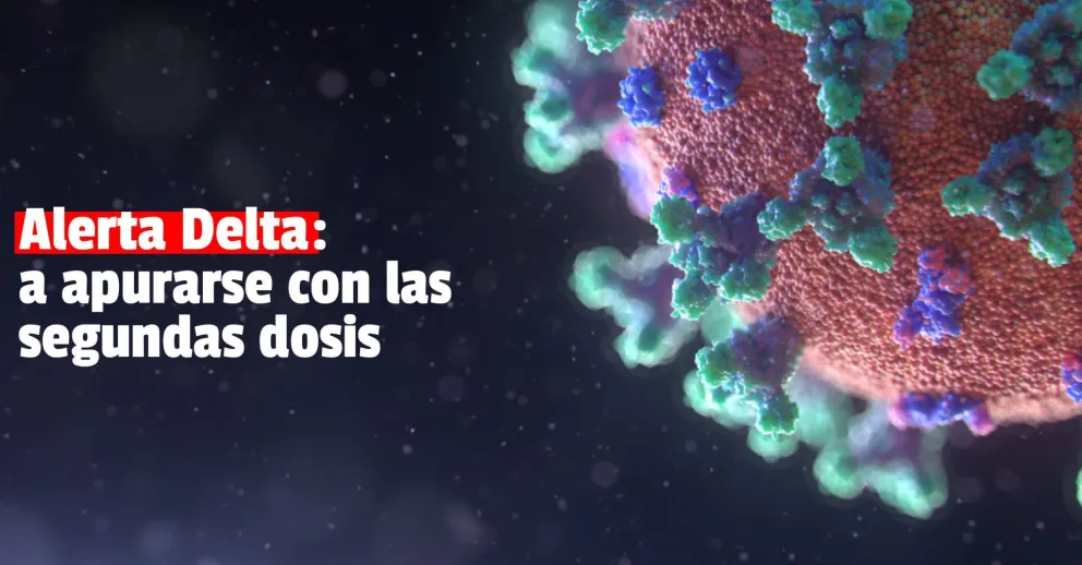 Por la variante Delta, evalúan apurar la segunda dosis para los mayores de 60