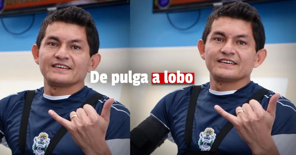 La primera foto del Pulga Rodríguez en Gimnasia La Plata