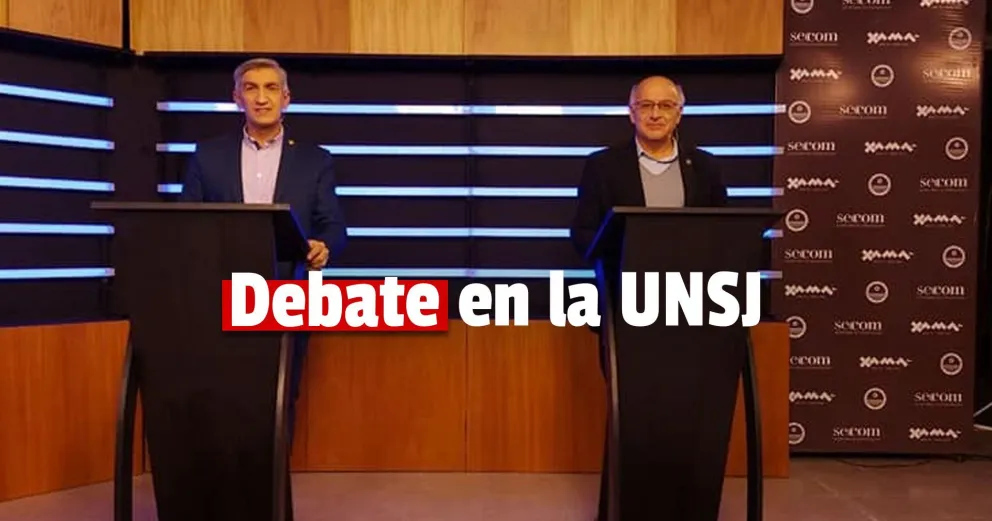 Candidatos frente a frente: Berenguer y Cocinero debatieron antes de la segunda vuelta