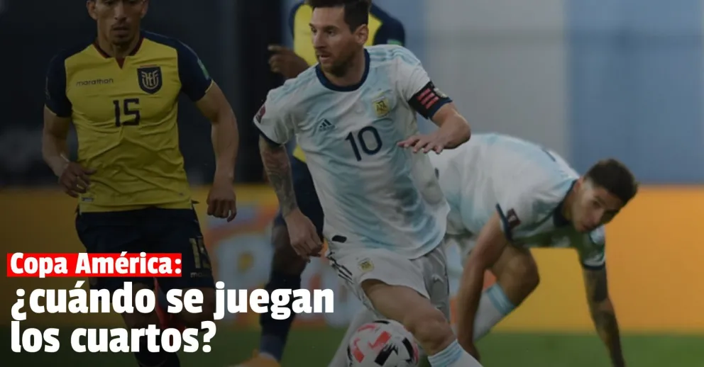 Cuándo jugará Argentina y Ecuador por los cuartos de final
