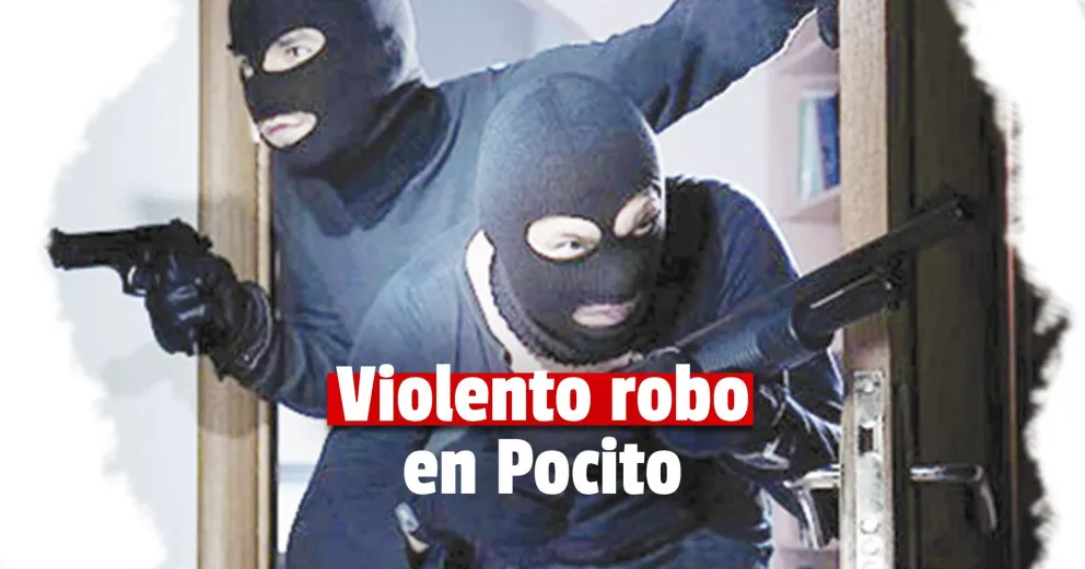 Cuatro delincuentes ingresaron con violencia a una casa de Pocito