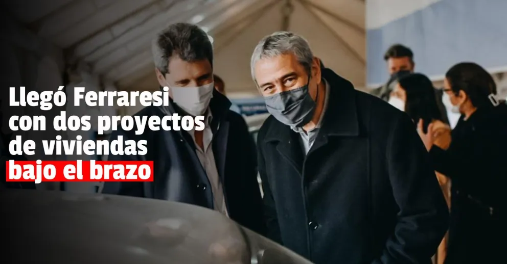 Ferraresi y Uñac anunciaron dos nuevos proyectos de vivienda