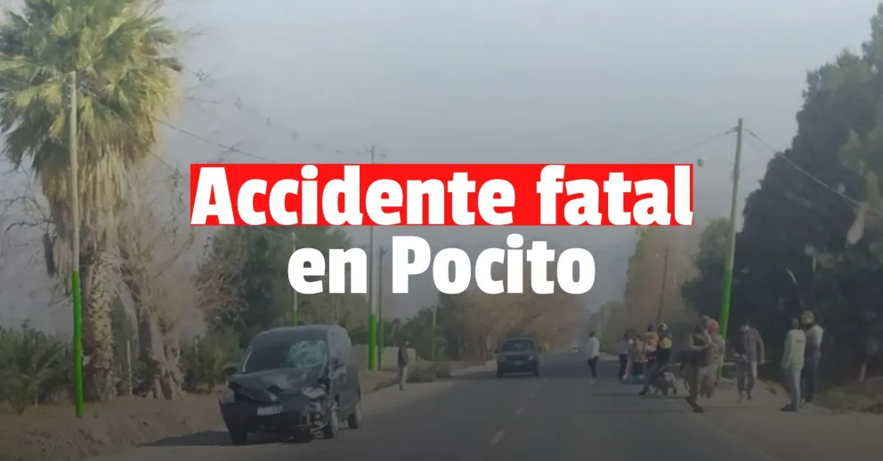 Pocito: falleció una motociclista de 23 años tras chocar con una camioneta