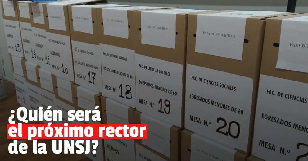 Elecciones en la UNSJ: se define quién será el próximo rector