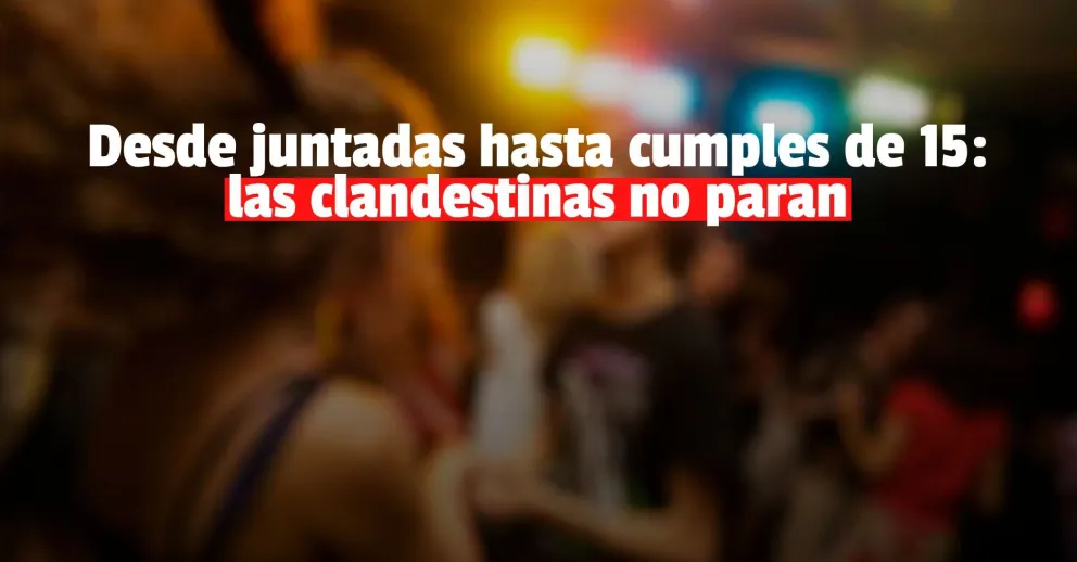 Un total de 65 sanjuaninos festejaban en 6 eventos sociales no permitidos