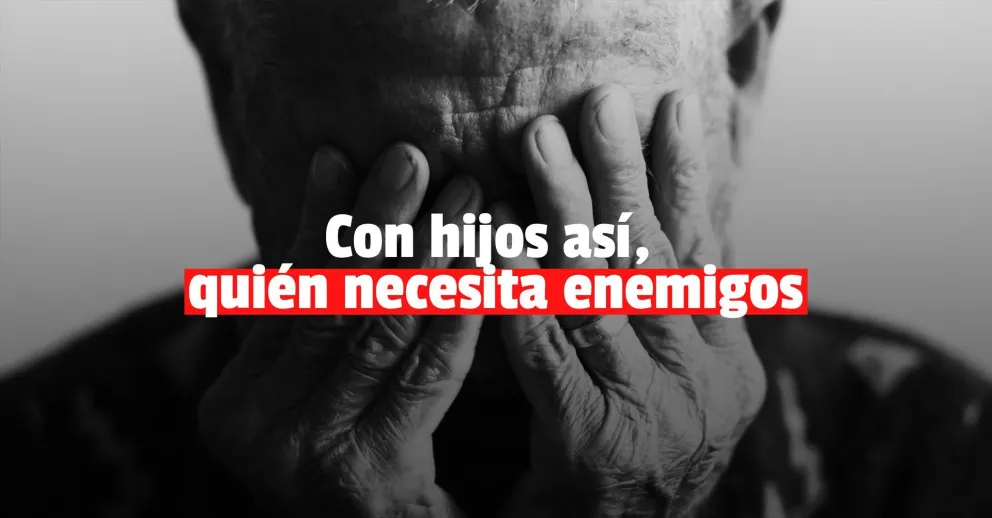 Tenía arresto domiciliario, se emborrachó y amenazó de muerte a su propio padre