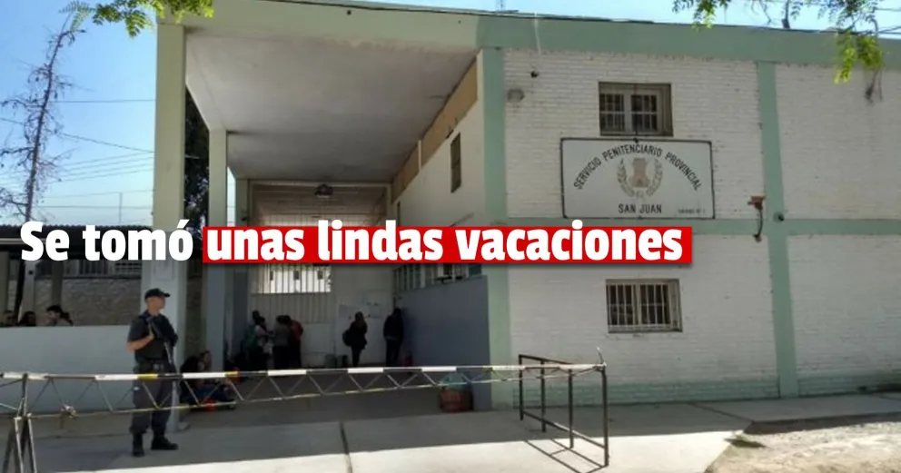 Detuvieron a un delincuente que tenía salidas transitorias y no regresó al Penal