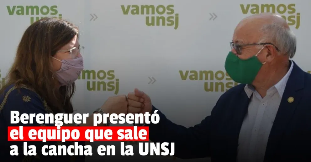 Tadeo Berenguer presentó su gabinete