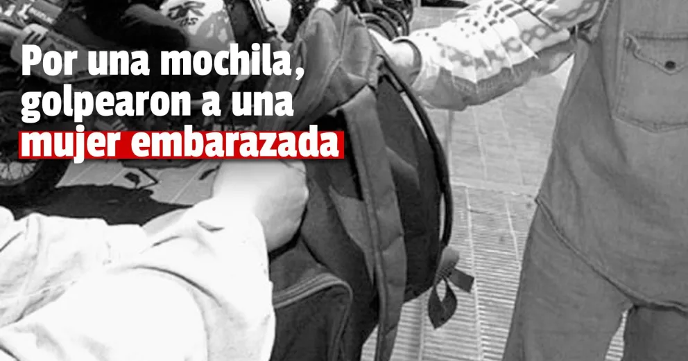 Le robó a una mujer embarazada y fue atrapado por los familiares de la víctima