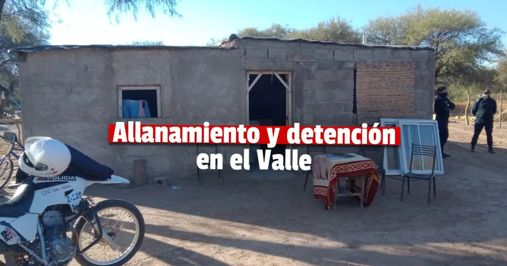 Un detenido por tener elementos robados y un arma en su vivienda