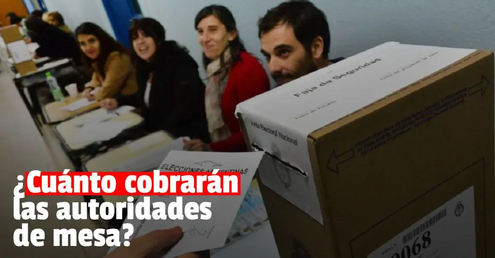 Mirá cuánto le pagarán a las autoridades de mesa en las próximas elecciones legislativas