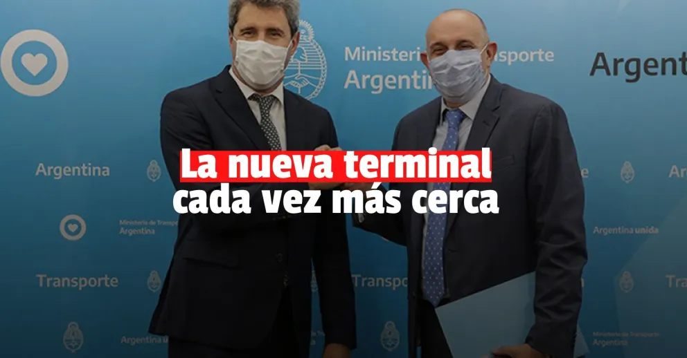 Uñac y Guerrera avanzaron sobre la nueva Terminal de Ómnibus