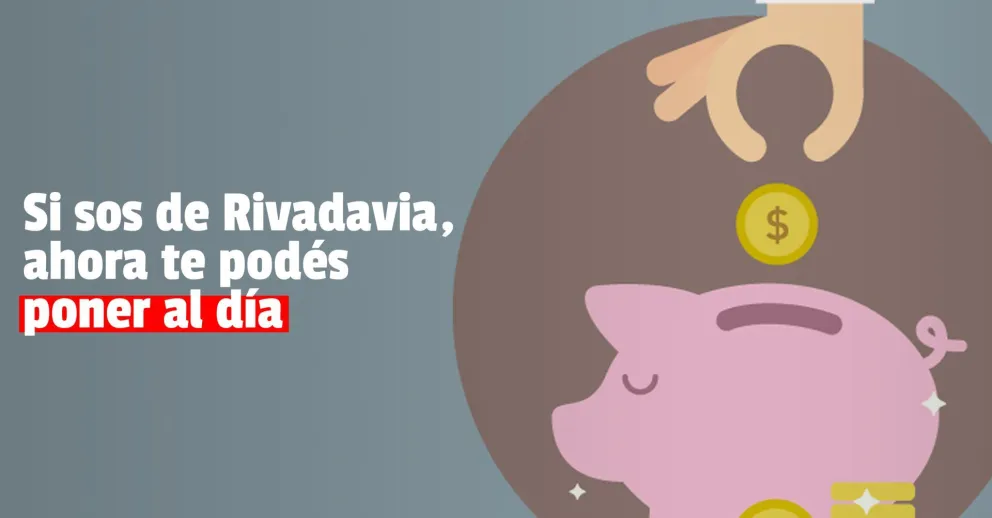 Rivadavia lanzó una moratoria para pagar las tasas hasta en 36 cuotas