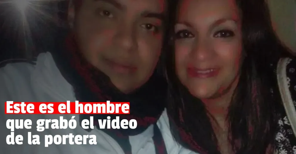 ¿Quién es el hombre que grabó a la portera con el menor?