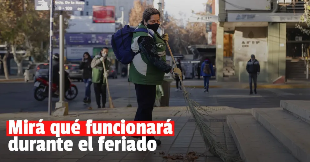 Cómo funcionarán los servicios durante el feriado del 9 de Julio
